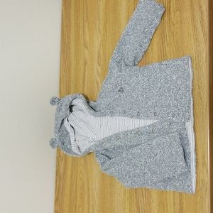 Reversible baby gap hoodie EUC 0-6m